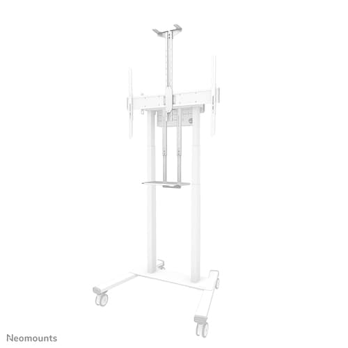 Neomounts AFL-875WH1 - Mounting kit (shelf, camera shelf, camera adapter shelf) - for camera / mediabox - steel - white - cart mountable - for Neomounts FL55-875WH1, WL55-875WH1