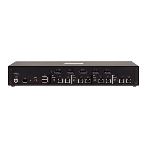 StarTech.com - KVM switch - secure - 4 x KVM port(s) - 1 local user - desktop - TAA Compliant — view 3