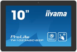 iiyama ProLite TW1023ASC-B2P - LED monitor - 10.1" - stationary - touchscreen - 1280 x 800 WXGA @ 60 Hz - IPS - 450 cd/m� - 1000:1 - 25 ms - HDMI - speakers - black bezel with matte finish