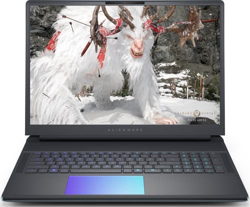 Alienware 18 Area-51 U9-275HX Ultra 9 275HX + RTX 5090 24GB (X11) 64GB, 2x32GB, DDR5, 6400MT/s 2TB NVMe M.2 PCIe Gen4 SSD 18", WQXGA, 300Hz, 500 nits, 100% DCI-P3, Advanced Optimus, ComfortView Plus, G-SYNC, FHD Cam NVIDIA? GeForce RTX? 5090 24 GB GDDR7 Daughterboard Perkey KB Intel? Killer Wi-Fi 7 BE1750 (2x2 320Hz) MIMO 802.11be Wireless LAN and Bluetooth 5.4 English UK keyboard with per-key AlienFX RGB lighting 6-Cell Battery, 96 Whr (Integrated) 360W Small Form Factor Adapter Power Cord
