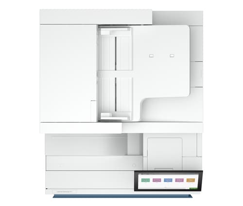 HP LaserJet Enterprise MFP 8601dn - Multifunction printer - B/W - laser - 297 x 432 mm (original) - A3/Ledger (media) - up to 70 ppm (copying) - up to 70 ppm (printing) - 2180 sheets - Gigabit LAN, USB 2.0 host, USB 3.0, USB 3.0 host — view 11