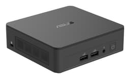 ASUS NUC 13 Pro Slim Kit RNUC13ANKI70003 - Barebone - mini PC 1 x Core i7 1360P / up to 5 GHz - RAM 0 GB - Intel Iris Xe Graphics - Bluetooth 5.2, IEEE 802.11ax (Wi-Fi 6E), Gigabit Ethernet, 2.5 Gigabit Ethernet - black