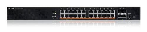 Zyxel XMG2230-28HP Managed L2/L3 2.5G Ethernet (100/1000/2500) Power over Ethernet (PoE) 1U Black — view 4