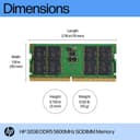 HP - DDR5 - module - 32 GB - SO-DIMM 262-pin thumbnail 3