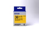 Epson LabelWorks LK-7YBP - Black on yellow - Roll (3.6 cm x 9 m) 1 roll(s) label tape - for LabelWorks LW-1000P, LW-900P, LW-Z900FK thumbnail 2