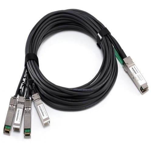 CABLE 40GBE QSFP+ TO 4X10GBE SFP+ 1M