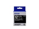 Epson LabelWorks LK-4BWV - White on black - Roll (1.2 cm x 9 m) 1 roll(s) label tape - for LabelWorks LW-1000, 300, 400, 600, 700, 900, K400, Z700, Z710, Z900 thumbnail 1