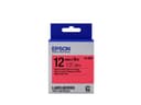 Epson LabelWorks LK-4RBP - Black on red - Roll (1.2 cm x 9 m) 1 roll(s) label tape - for LabelWorks LW-1000, 300, 400, 600, 700, 900, K400, Z700, Z710, Z900 thumbnail 1