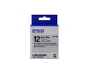 Epson LabelWorks LK-4SBE - Black on matte silver - Roll (1.2 cm x 2.9 m) 1 roll(s) label tape - for LabelWorks LW-1000, 300, 400, 600, 700, 900, K400, Z700, Z710, Z900 thumbnail 1