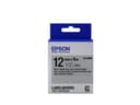 Epson LabelWorks LK-4SBM - Black on metallic silver - Roll (1.2 cm x 9 m) 1 roll(s) label tape - for LabelWorks LW-1000, 300, 400, 600, 700, 900, K400, Z700, Z710, Z900 thumbnail 1