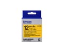 Epson LabelWorks LK-4YBW - Black on yellow - Roll (1.2 cm x 9 m) 1 roll(s) label tape - for LabelWorks LW-1000, 300, 400, 600, 700, 900, K400, Z700, Z710, Z900 thumbnail 1