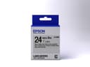 Epson LabelWorks LK-6SBE - Black on matte silver - Roll (2.4 cm x 9 m) 1 roll(s) label tape - for LabelWorks LW-1000P, LW-600P, LW-700, LW-900P, LW-Z700FK, LW-Z710, LW-Z900FK thumbnail 2
