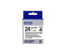 Epson LabelWorks LK-6WBC - Black on white - Roll (2.4 cm x 9 m) 1 roll(s) cable wrap - for LabelWorks LW-1000P, LW-600P, LW-700, LW-900P, LW-Z700FK, LW-Z710, LW-Z900FK thumbnail 1