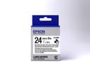 Epson LabelWorks LK-6WBC - Black on white - Roll (2.4 cm x 9 m) 1 roll(s) cable wrap - for LabelWorks LW-1000P, LW-600P, LW-700, LW-900P, LW-Z700FK, LW-Z710, LW-Z900FK thumbnail 2