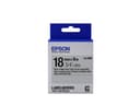 Epson LabelWorks LK-5SBE - Black on matte silver - Roll (1.8 cm x 9 m) 1 roll(s) label tape - for LabelWorks LW-1000, LW-400, LW-600, LW-700, LW-900, LW-K400, LW-Z700, LW-Z710, LW-Z900 thumbnail 1