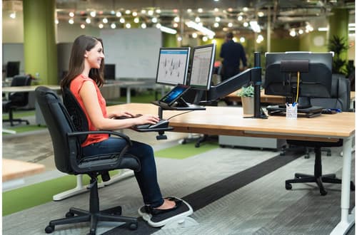SIT STAND WORKSTATION DUAL ARM — view 7