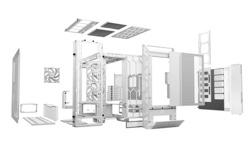 DARK BASE PRO 901 GAMING CASE WHITE — view 5