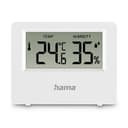 Hama Ebro Thermometer and Hygrometer, Digital, For Indoors or Outdoors, white thumbnail 1