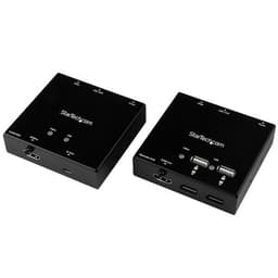 StarTech.com HDMI over CAT6 Extender with 4-port USB Hub - Remote HDMI over CAT5 or CAT6 - 165 ft (50m) - 1080p (ST121USBHD) - Video/audio/infrared/USB extender - over CAT 6 - up to 50 m