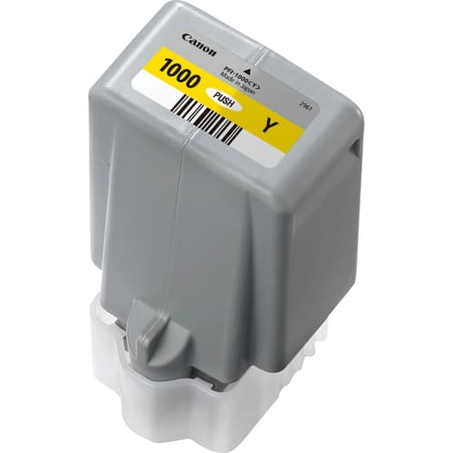 Canon PFI-1000 Y - 80 ml - yellow - original - ink tank - for imagePROGRAF PRO-1000