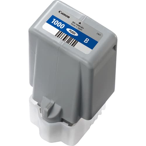 Canon PFI-1000 B - 80 ml - blue - original - ink tank - for imagePROGRAF PRO-1000 — view 1