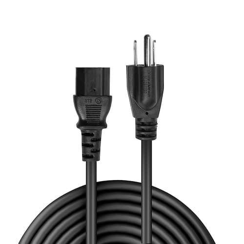 2M US MAINS POWER CABLE US 3 PIN PLU — view 3