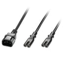 2.5M Y EXTENSION CABLE IEC C14 TO 2 thumbnail 1