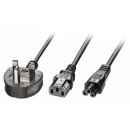 2.5M Y CABLE UK 3 PIN TO IEC C13/C5