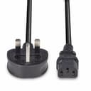 10M MAINS CABLE UK 3 PIN PLUG TO C13 thumbnail 4