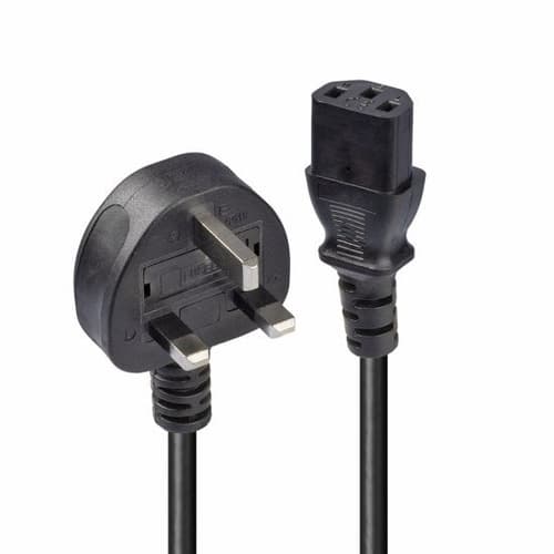 10M MAINS CABLE UK 3 PIN PLUG TO C13