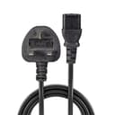 10M MAINS CABLE UK 3 PIN PLUG TO C13 thumbnail 2