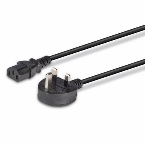 10M MAINS CABLE UK 3 PIN PLUG TO C13 — view 6
