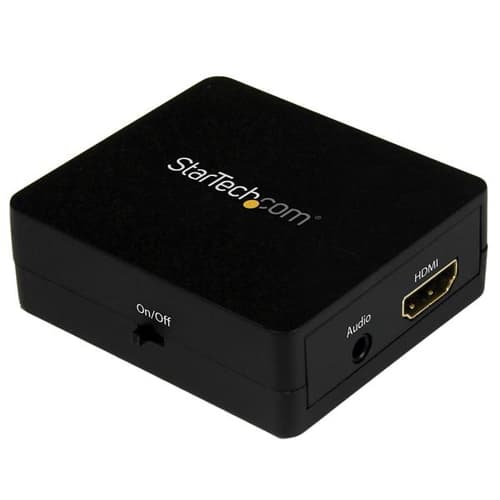 StarTech.com HDMI Audio Extractor - HDMI to 3.5mm Audio Converter - 2.1 Stereo Audio - 1080p (HD2A) - HDMI audio signal extractor