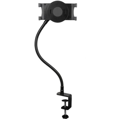 StarTech.com Gooseneck Tablet Holder - Bendable Tablet Arm - Desk Mount Tablet Stand - For Most 7" to 11" Tablets - Detachable Holder - Mounting kit (clamp, adjustable holder, adjustable mounting arm) - for tablet - plastic, steel - black - screen size: 7"-11" - desktop - for P/N: DK30CHPH, STSCART