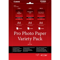 Canon Pro Variety Pack PVP-201 - A4 (210 x 297 mm) 15 sheet(s) photo paper kit