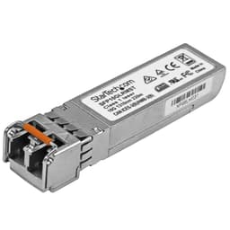 StarTech.com Cisco SFP-10G-LRM Compatible SFP+ Module, 10GBASE-LRM, 10GbE MMF Optic Transceiver, LC Connector, 200m, 1310nm, DDM, Cisco Firepower, ASR9000, C9300, Mini GBIC Transceiver - Lifetime Warranty (SFP10GLRMST) - SFP+ transceiver module (equivalent to: Cisco SFP-10G-LRM) - 10GbE - 10GBase-LRM - LC multi-mode - up to 220 m - 1310 nm