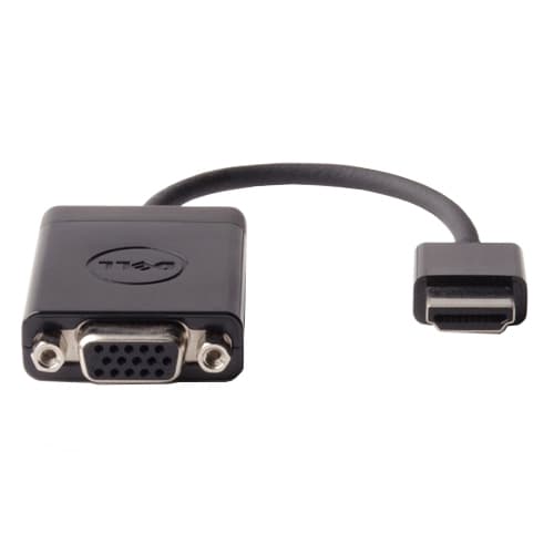 Dell - Adapter - HDMI male to HD-15 (VGA) female - black