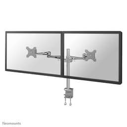 Neomounts FPMA-D935D - Mounting kit - full-motion - for 2 LCD displays - silver - screen size: 10"-27" - clamp mountable, desk-mountable