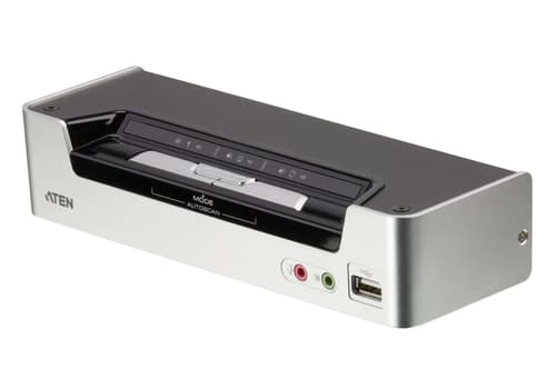 ATEN CubiQ CS1792 - KVM / audio switch - 2 x KVM / audio - 1 local user - desktop