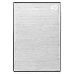 Seagate One Touch STKZ5000401 - Hard drive - 5 TB - external (portable) - USB 3.0 - silver - with Seagate Rescue Data Recovery