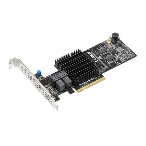 ASUS PIKE II 3108-8i/240PD - Storage controller (RAID) - 8 Channel - SATA 6Gb/s / SAS 12Gb/s - low profile - RAID 0, 1, 5, 6, 10, 50, JBOD, 60 - PCIe 3.0 x8
