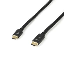 StarTech.com 30m 100 ft High Speed HDMI Cable M/M - Active - 26AWG - CL2 rated In-wall Installation - Ultra HD 4k x 2k - Active HDMI Cable (HDMM30MA) - HDMI cable - HDMI male to HDMI male - 30 m - double shielded - black