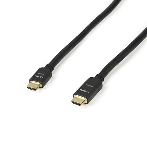 StarTech.com 30m 100 ft High Speed HDMI Cable M/M - Active - 26AWG - CL2 rated In-wall Installation - Ultra HD 4k x 2k - Active HDMI Cable (HDMM30MA) - HDMI cable - HDMI male to HDMI male - 30 m - double shielded - black