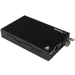 StarTech.com Singlemode (SM) LC Fiber Media Converter for 1Gbe Network - 10km - Gigabit Ethernet - 1310nm - with SFP Transceiver (ET91000SM10) - Fibre media converter - 1GbE - 100Base-LX, 1000Base-T - RJ-45 / LC single-mode - up to 10 km - 1310 nm - for P/N: SVA12M2NEUA, SVA12M5NA