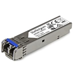 StarTech.com 10 pack HPE J4859C Compatible SFP Module, 1000BASE-LX, 1GbE Single Mode SMF/MMF Optic Transceiver, 1 Gigabit Ethernet, LC Connector 10km, 1310nm DDM, HPE 1400 1700, Mini GBIC - Lifetime Warranty (J4859C10PKST) - SFP (mini-GBIC) transceiver module (equivalent to: HP J4859C) - 1GbE - 1000Base-LX - LC - up to 10 km - 1310 nm (pack of 10) - for HPE 1700, 2610, 93XX, Switch XL 10/100/1000, HPE Aruba 2530, 2930F 24, 2930F 48, 5406