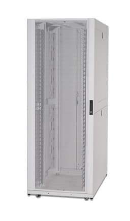 APC NetShelter SX Networking Enclosure with Sides - Rack cabinet - grey, RAL 7035 - 42U - 19"