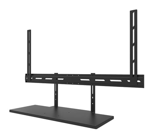 Neomounts AV40-500BL - Mounting kit (mount bracket, keyboard shelf) - for keyboard / mouse - universal - black - screen size: 43"-110" - VESA-mountable — view 5