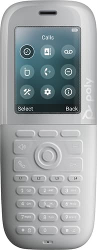 Poly Rove 40 - Cordless extension handset with caller ID - DECT - 3-way call capability - 20-line operation - white