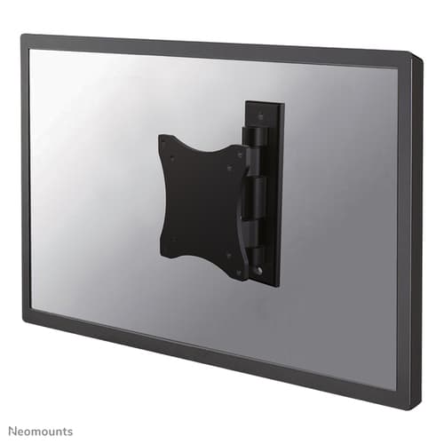 Neomounts FPMA-W810 - Bracket - full-motion - for LCD display - black - screen size: 10"-27" - wall-mountable