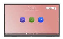 BenQ Education RE6503 - 65" Diagonal Class Essential Series LED-backlit LCD display - education / business - with touchscreen (multi touch) - 4K UHD (2160p) 3840 x 2160 - direct-lit LED